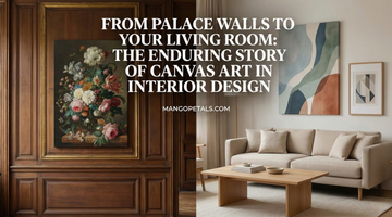 From Palace Walls to Your Living Room: The Enduring Story of Canvas Art in Interior Design