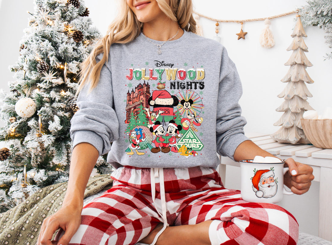 Disney Jollywood Nights Christmas Sweatshirt