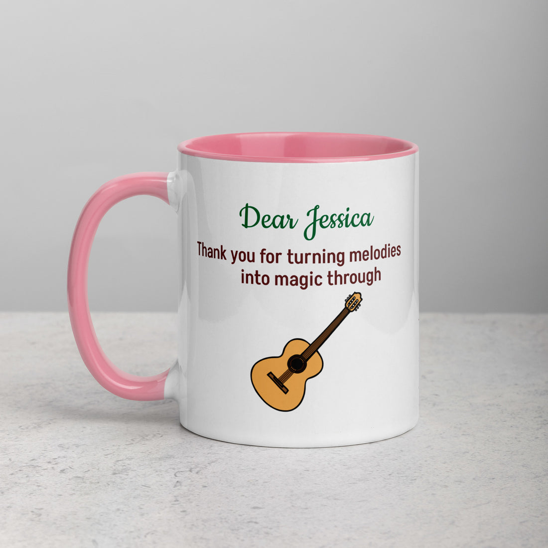 Customize Personalize Music Instrument Mug